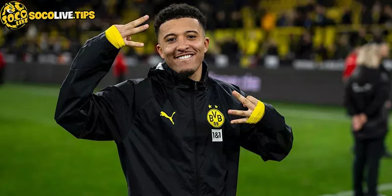 Jadon Sancho đang chơi tốt tại Borussia Dortmund